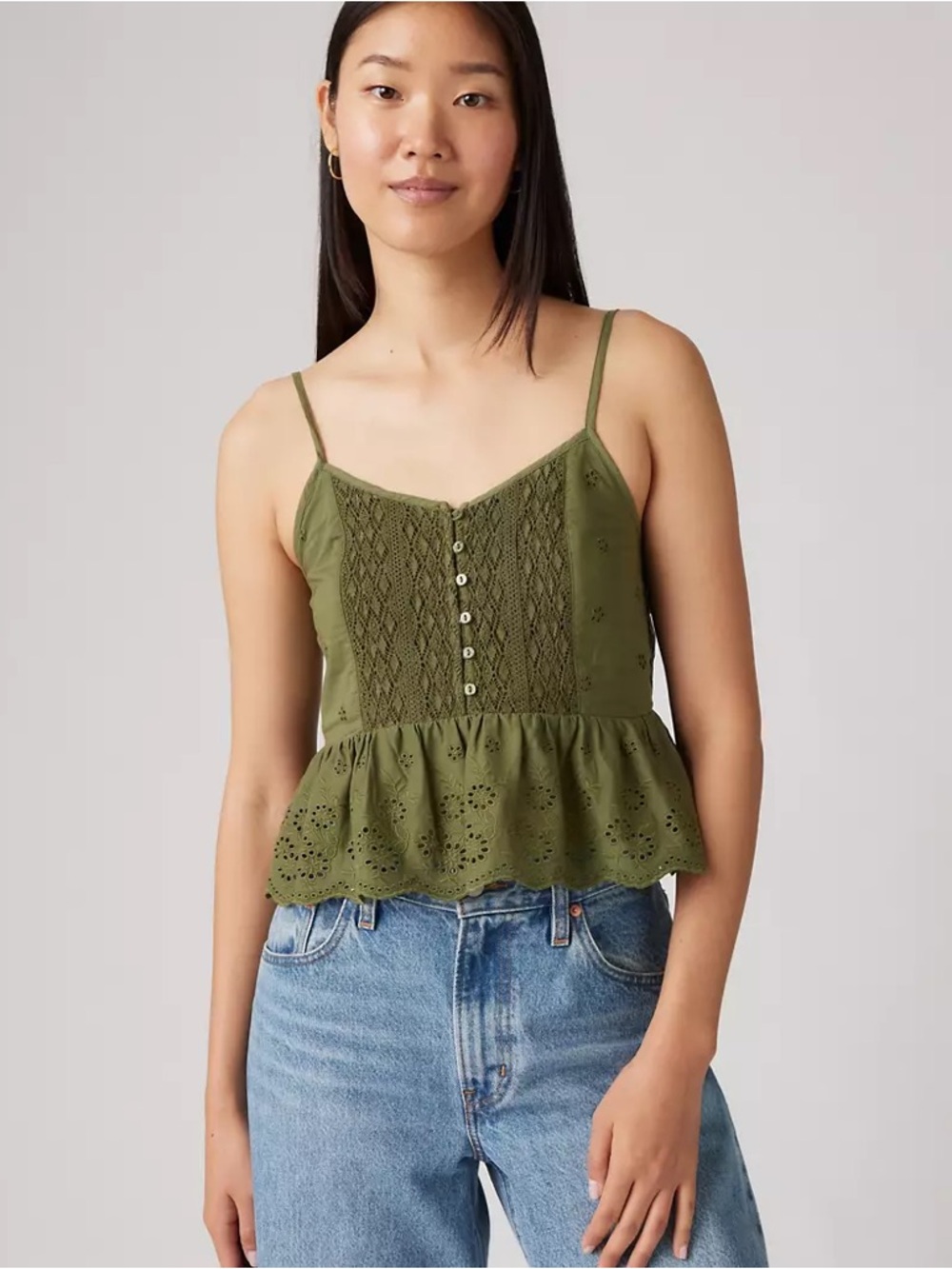 Levi’s Sea Moss - Green Cami Top